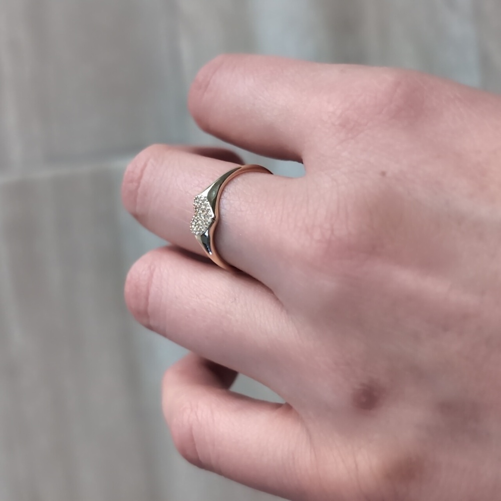 NWT Gorjana Gold Heart Ring - Picture 13 of 16